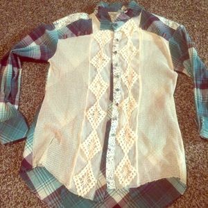 Gimmicks plaid top