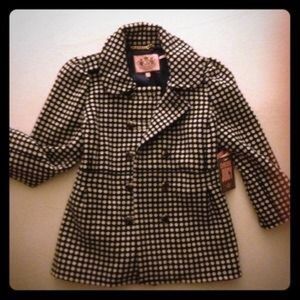 Juicy Couture Polka Dot Coat