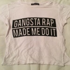 Brandy Melville crop tshirt