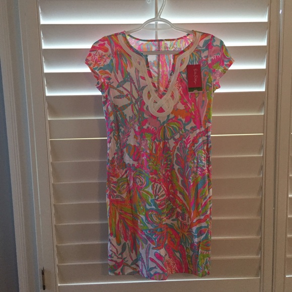 NWT Lilly Pulitzer Scuba to Cuba Brewster dress XS
