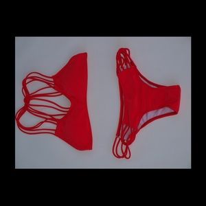 SUPER HOT RED BIKINI