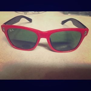 Red RayBans