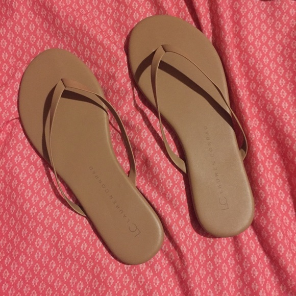 LC Lauren Conrad Shoes - Nude Sandals
