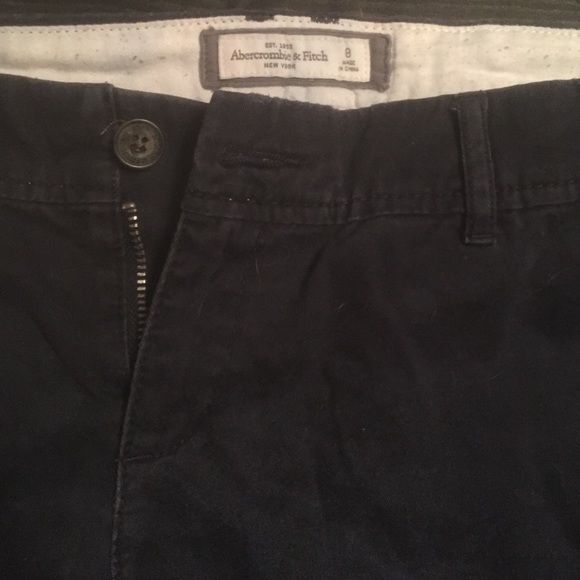 Navy blue cargo shorts