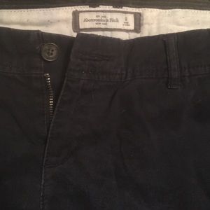 Navy blue cargo shorts
