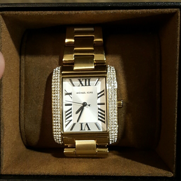 Gold Michael Kors watch