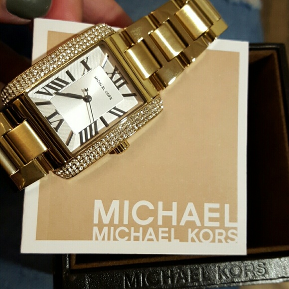 Gold Michael Kors watch