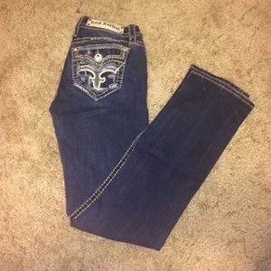 Rock Revival Karla Straight Destroyed Jeans