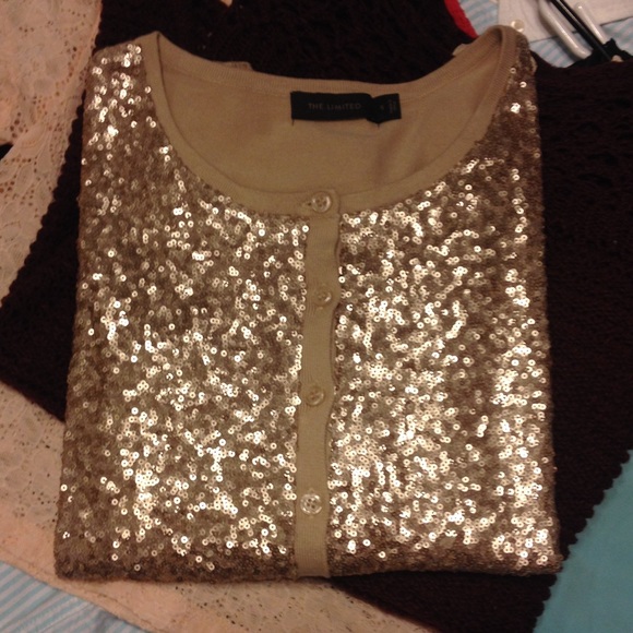 The Limited sequin cardigan