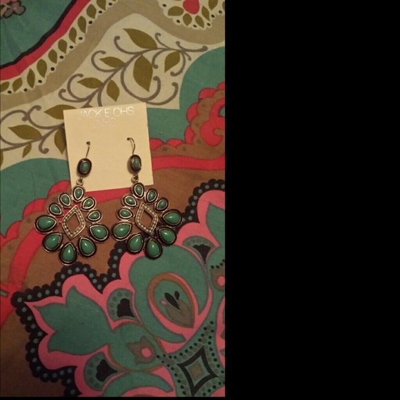 Beautiful turquoise earrings