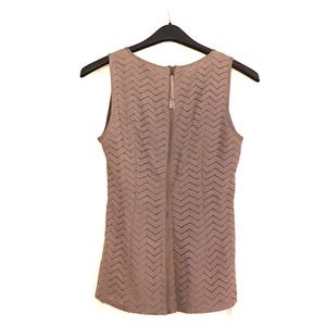 Banana Republic zippered-back sleeveless blouse