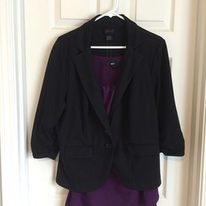 Torrid 3/4 sleeve Ruched blazer