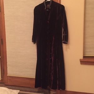 Velvet Ladies overcoat