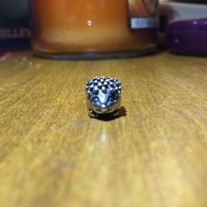 100% authentic Pandora silver hedgehog bead