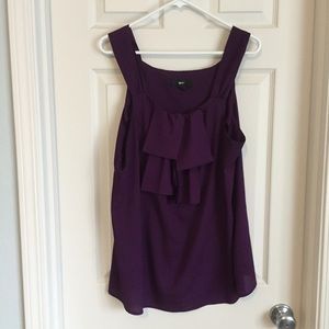 Purple tank blouse