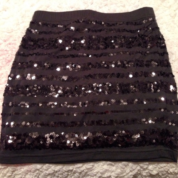 Vanity Mini Sequenced Skirt