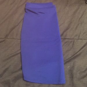 Pencil skirt