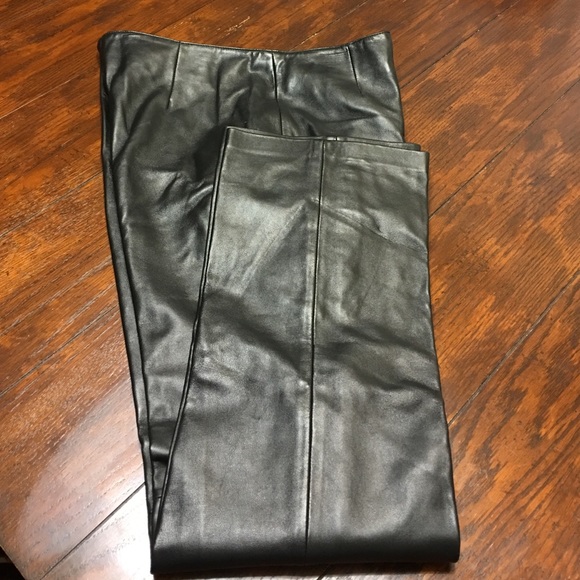 Margaret Godfrey Pants - Final price🎉👛Genuine Leather Black  pants S 10