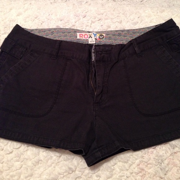 Charcoal Grey Roxy Shorts