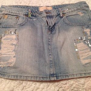 Z. Cavarcci Jean Skirt