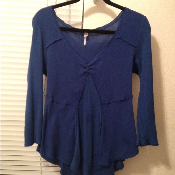 Free People Blue Thermal - Picture 2 of 4