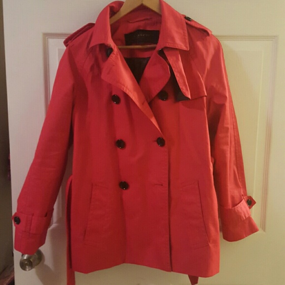 Coach medium red coat