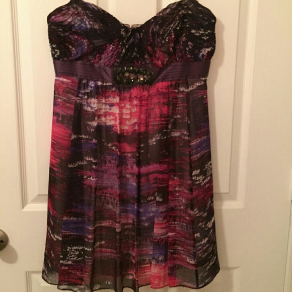 BCBG Strapless Dress