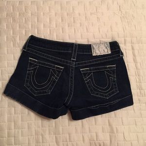 True Religion Jean Shorts size 26