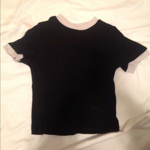 High Neck Brandy Melville Crop Top