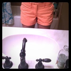 Orange Polo Shorts