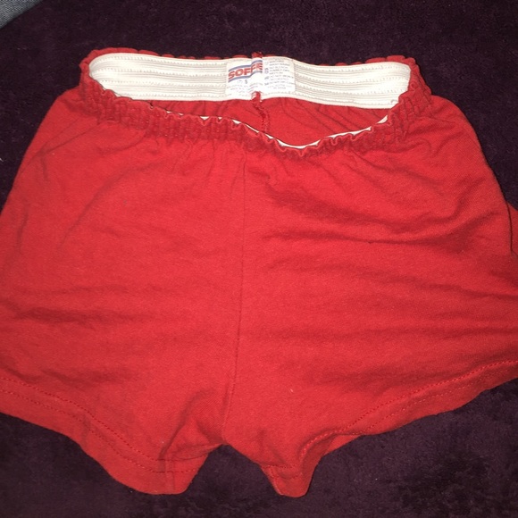 Red Soffe shorts