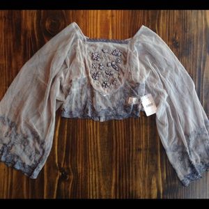Shear free people top