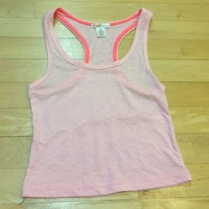 Baby pink crop top