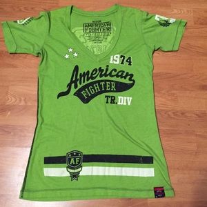 American fighter shirt