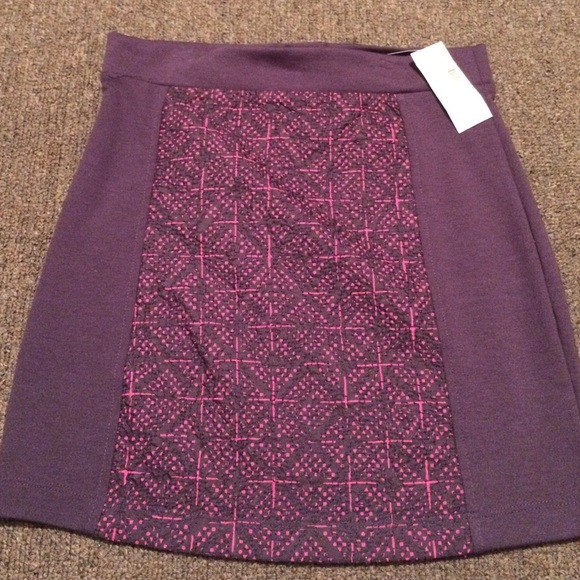 Mini skirt.