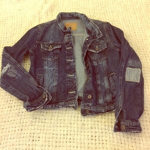 Distressed Jean Jacket