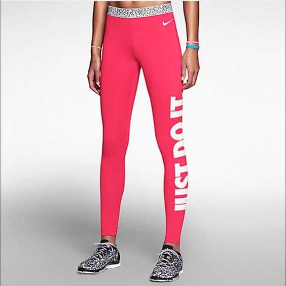 Just do it Nike pink leggings