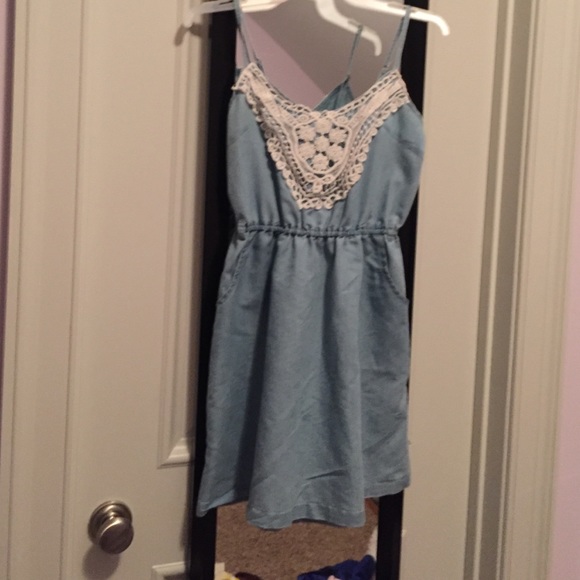 Denim dress