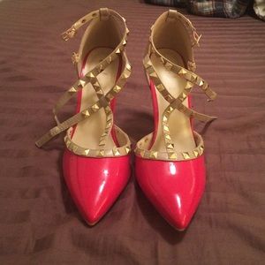 Scandalous Red Pumps