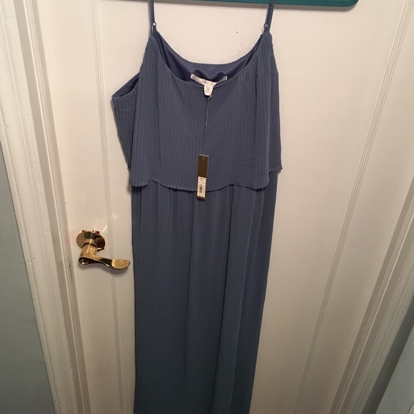 Pleated Tiered Maxi Dress