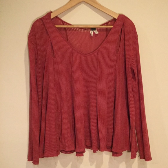 🔺Free People: Long Sleeve Swing Top🔻