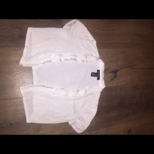 White House Black Market Short Sleeve Sweater