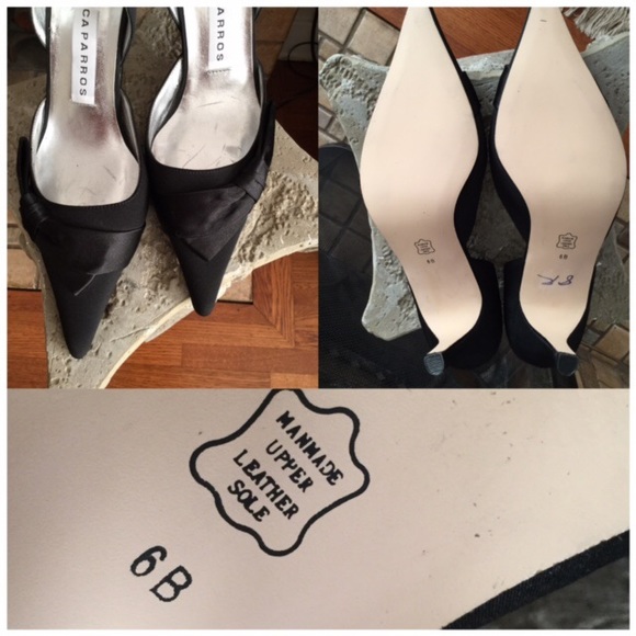 Black Faille Shoe NWOB - Picture 3 of 3