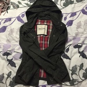 Abercrombie kids military jacket