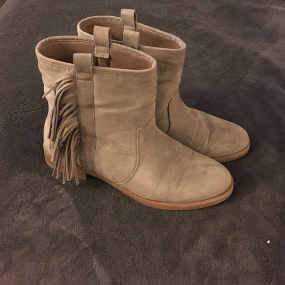 Fringe Booties | Size 10
