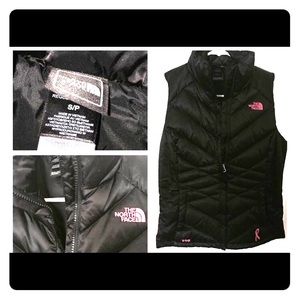 Women's North Face Vest Breast Cancer Edition