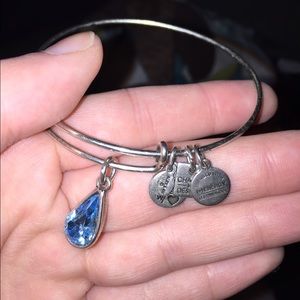 Alex and Ani Aquamarine Bracelet