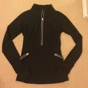Black Lululemon Long-sleeved Top