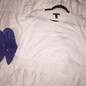 White Crop Top 🌞🌞