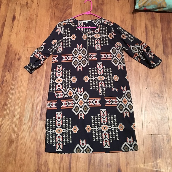 Collective concepts patterned dress